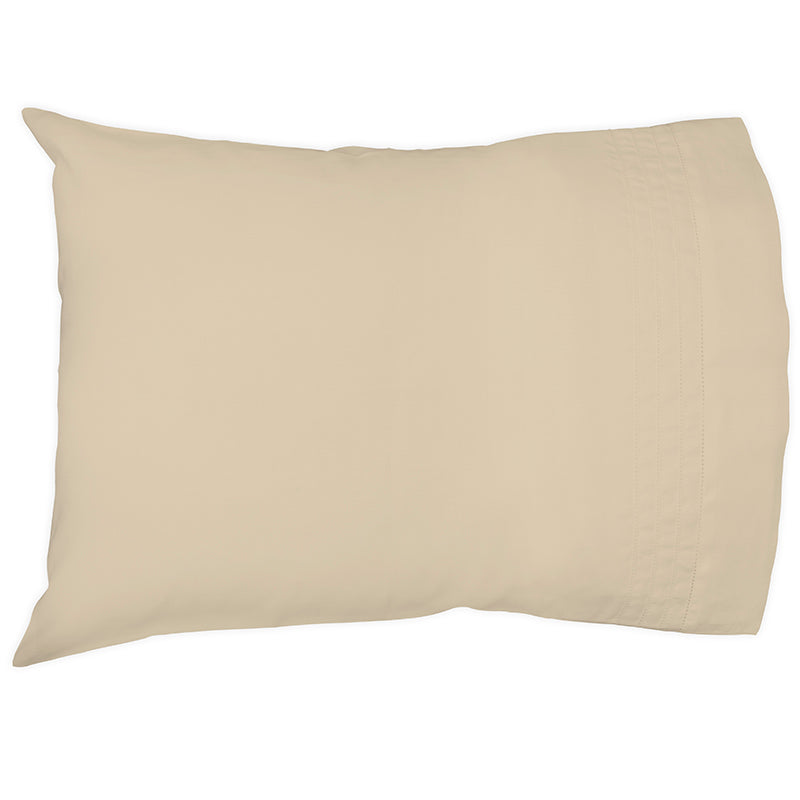 Sateen Grafton Taupe Standard Pillowcase