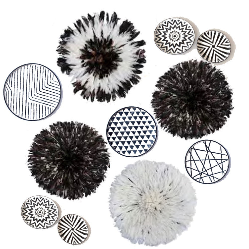 70cm Neutral Coloured Juju Hats - NetDécor 