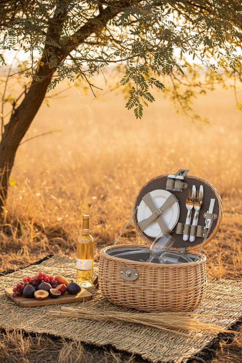 Safari Picnic Basket - NetDécor 